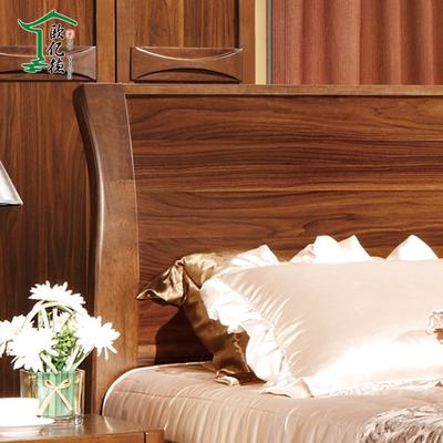 欧亿德 高箱床标准床支架结构现代中式 床