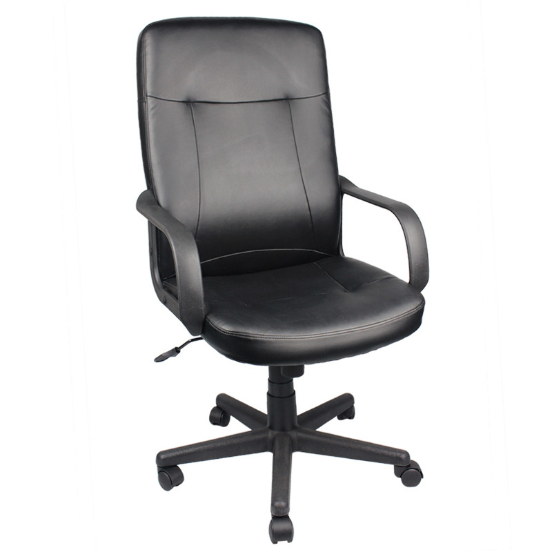 GYM冠益名 黑色系高级PU皮职工椅/电脑椅皮衣深圳皮质现代简约 椅子