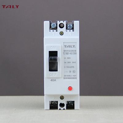 Taly 2P40A磁吹断路器 DZ15-40/2901 40A断路器空气开关
