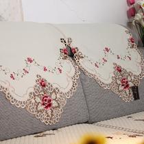 米白光面底布植物花卉喜庆组合套装组合沙发田园 防尘罩