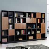 人造板木纹刨花板/三聚氰胺板PVC成人简约现代 书柜