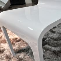 藏灰色白色人造板密度板/纤维板储藏成人简约现代 餐椅