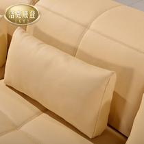 接触面真皮L形木质工艺移动海绵艺术简约现代 沙发