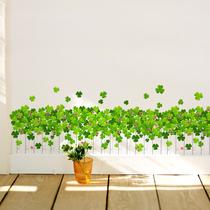 平面W1-35墙贴植物花卉 墙贴
