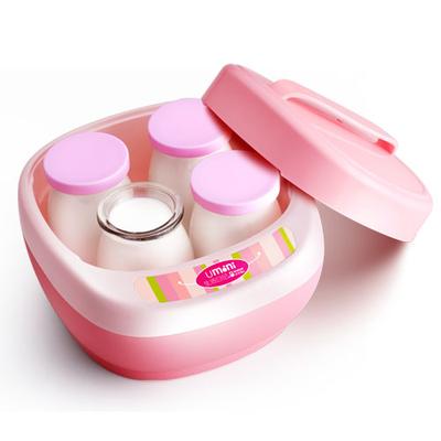 生活日记 粉色酸奶玻璃机械式 酸奶机