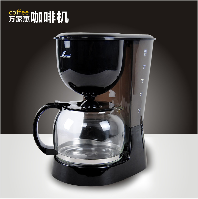 万家惠 黑色Macui/万家惠滴漏式美式全自动 CM1003咖啡机