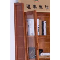 木框架结构水曲柳储藏成人现代中式 组合书柜02书柜