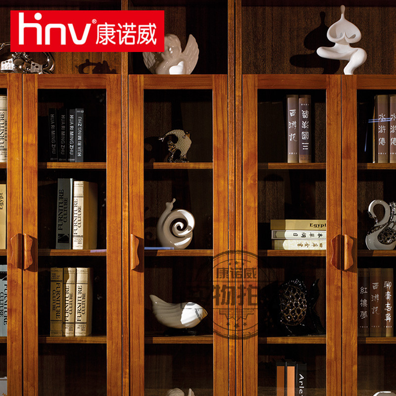 康诺威 橡木成人现代中式 书柜