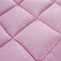 粉红色白色浅黄色绗缝超细纤维冬季化纤 被子