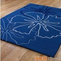 加密加厚隔音化纤北欧/宜家腈纶植物花卉长方形中国风手工织造 地毯