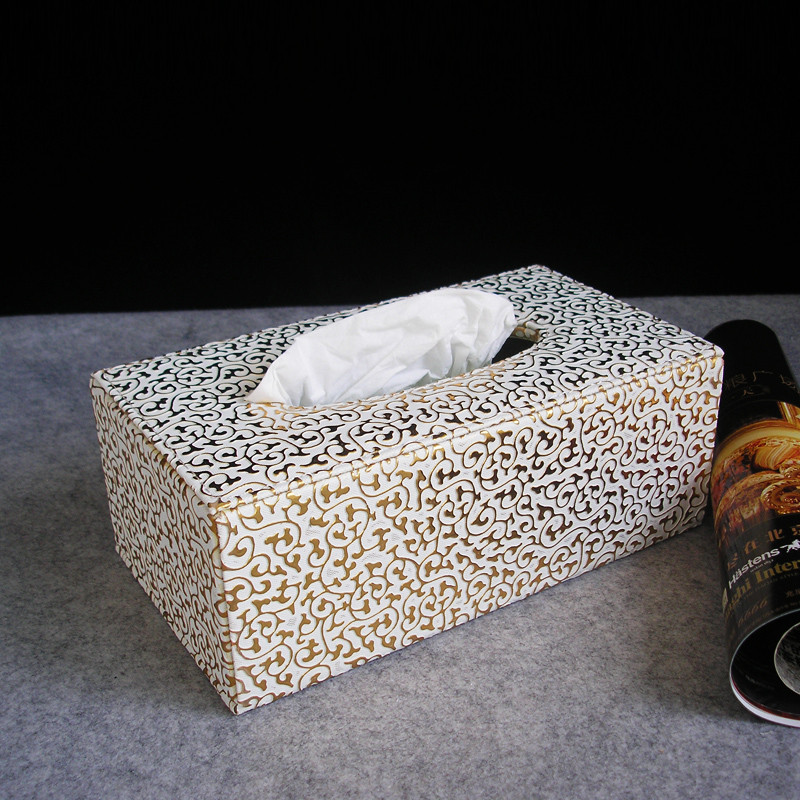 金枫 黑色白色 A094纸巾盒