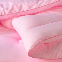 馨雅春秋被3斤粉红绗缝超细纤维冬季4斤一等品化纤 被子