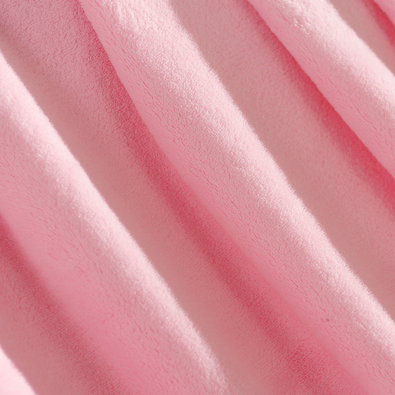 i之元 粉色小兔蓝色小熊2%-3%珊瑚绒毯优等品春秋卡通动漫欧式 毛毯