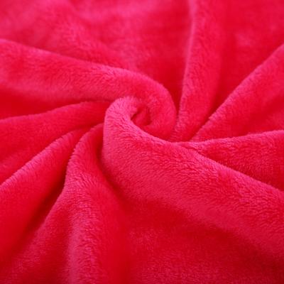 凯诗风尚 2%-3%珊瑚绒毯优等品夏季植物花卉欧式 毛毯