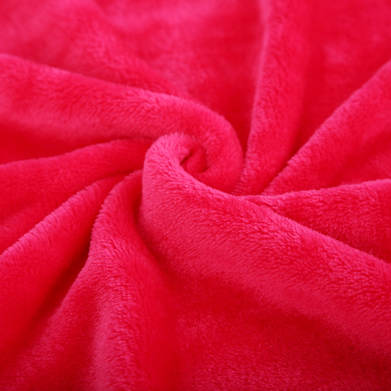 凯诗风尚 2%-3%珊瑚绒毯优等品夏季植物花卉欧式 毛毯