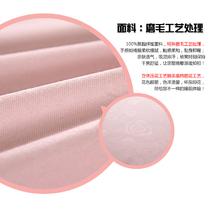 粉色冬被绗缝超细纤维冬季斜纹涤棉化纤 被芯