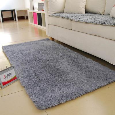 富居 化纤可手洗可机洗简约现代涤纶纯色长方形日韩机器织造 地毯