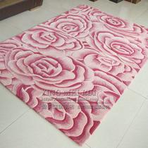 羊毛植物花卉长方形手工织造 地毯