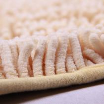 绒面纯色现代中式机器织造 地垫