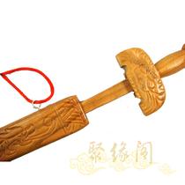 J桃木剑雕刻