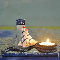 帆船款B海鸟款A木杯状蜡烛简约现代 烛台
