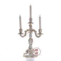 陶瓷枝形蜡烛欧式 M90028079082烛台