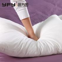 白色单个七孔枕纤维枕 枕头