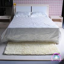 雪尼尔简约现代纯色长方形日韩机器织造 地毯