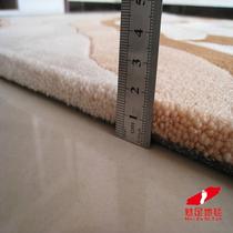加密加厚隔音化纤简约现代腈纶格子长方形中国风手工织造 地毯