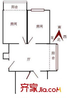 上海 平南一村 户型图