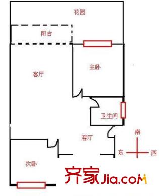 上海 平南一村 户型图