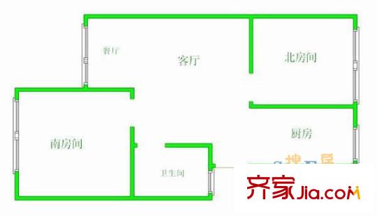 凤庆小区2室1厅1卫1厨