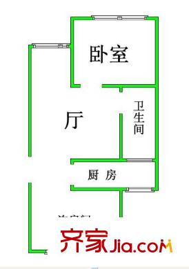 凤庆小区2室1厅1卫1厨