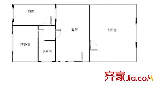 上海 氯碱新村 户型图