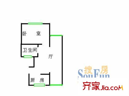 上海 红旗花苑 户型图