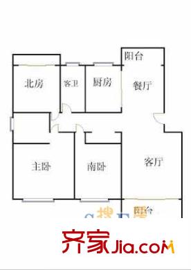 上海 红旗花苑 户型图