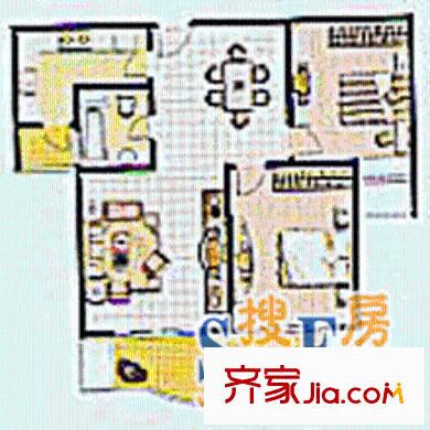 上海 大宁绿湾-宁泰馨苑 户型图
