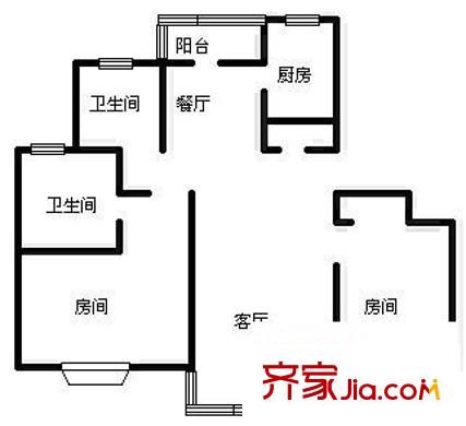 明丰佳园 0室 户型图