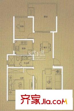 上海 万科金色雅筑 户型图