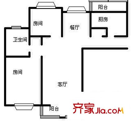 明丰佳园 0室 户型图