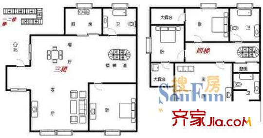 上海 和风润玉 户型图