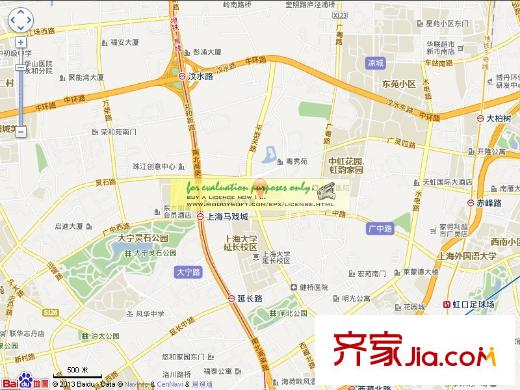 慧芝湖花园二期交通图