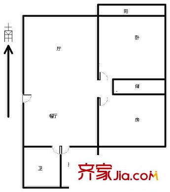 樱花路89弄小区户型图户型图 3室2厅2卫1厨