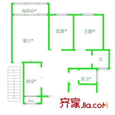 上海 证大家园二期 户型图