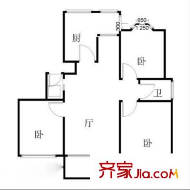 上海 证大家园二期 户型图