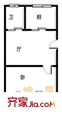上海 南杨花园 户型图