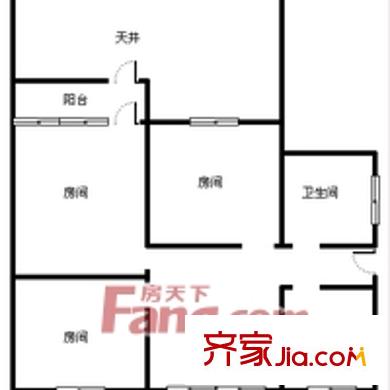 南杨花园 户型图