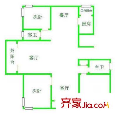 上海 万源城朗郡 户型图