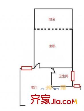 上海 平南三四村 户型图