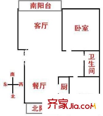上海 名都新城二期 户型图
